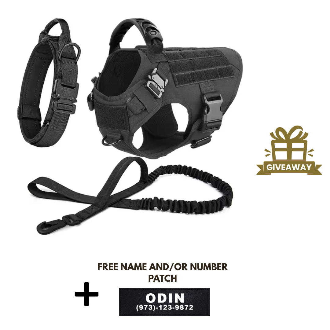 STRIKER™ Military-Grade Tactical No-Pull Harness V4