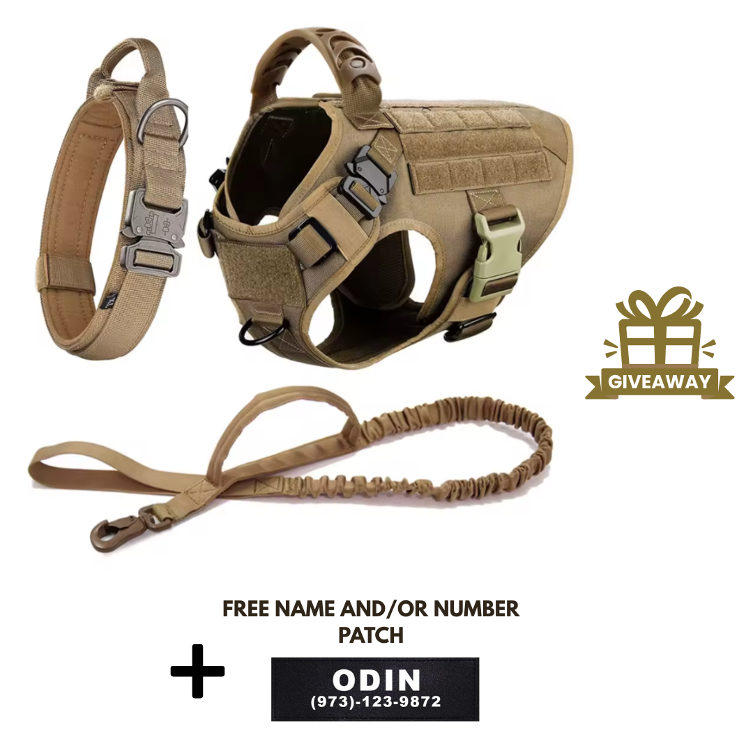 STRIKER™ Military-Grade Tactical No-Pull Harness V4
