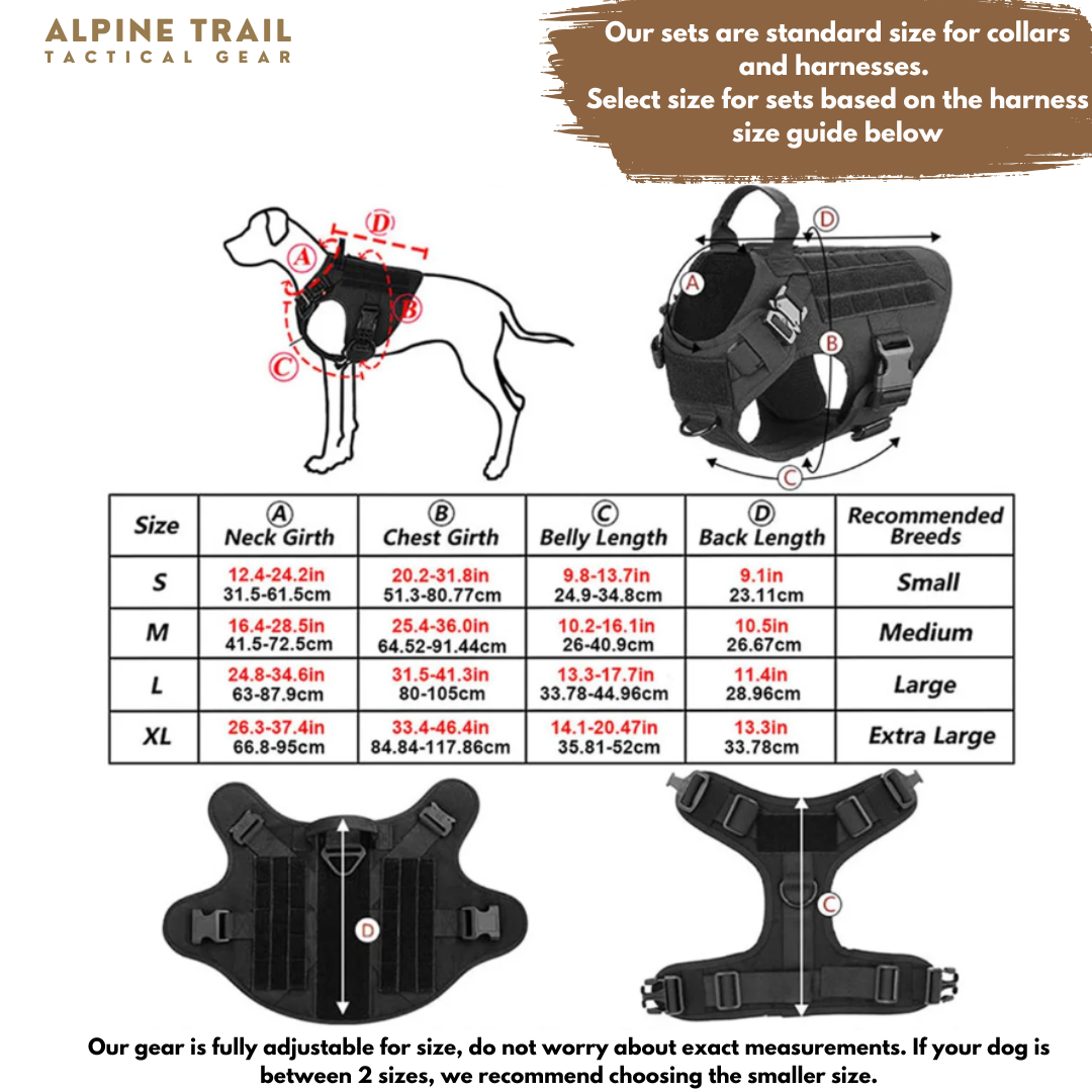 STRIKER™ Military-Grade Tactical No-Pull Harness V4