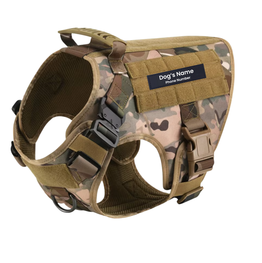 Personalized Name and Number Tactical Patch